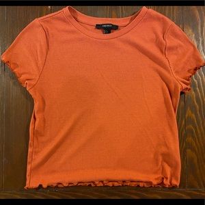 Burnt Orange Crop Top